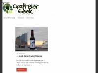 craft-bier-geek.de Webseite Vorschau