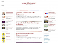 unser-woltersdorf.de Webseite Vorschau