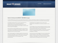 draht-werner-gruppe.de Webseite Vorschau