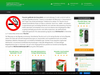 nikotinspray.net Webseite Vorschau
