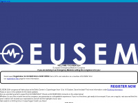 eusemcongress.org Webseite Vorschau