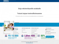 amway.fi Webseite Vorschau