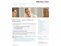 effectivetrios.wordpress.com Webseite Vorschau