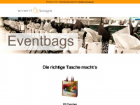 event-bags.de Webseite Vorschau