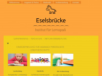 eselsbrücke.info Webseite Vorschau