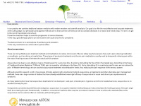 ginkgo-akupunktur.de Webseite Vorschau
