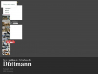 schuhmode-duettmann.de Webseite Vorschau