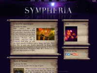 sympheria.de Webseite Vorschau