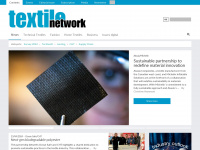 textile-network.com Webseite Vorschau