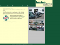 burian-classic.de Webseite Vorschau