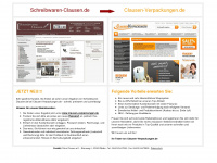 schreibwaren-clausen.de Webseite Vorschau