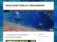 tauch-club-turtle.de Webseite Vorschau