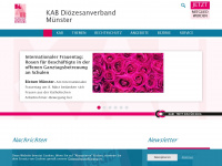 kab-muenster.de Webseite Vorschau