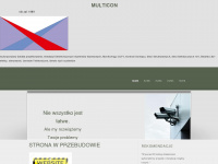 multicon.org Webseite Vorschau