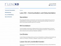 lenz-kd.de Webseite Vorschau