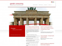 gandhi-consulting.org Webseite Vorschau