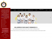 kiko-karate-wennigsen.de Webseite Vorschau