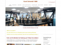 kork-hamburg.de Webseite Vorschau
