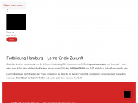 fortbildung-hamburg.com Webseite Vorschau