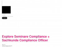 seminare-compliance.de Webseite Vorschau