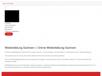 weiterbildung-sachsen.com Webseite Vorschau