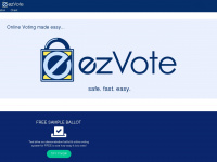 ezvoteonline.com Webseite Vorschau