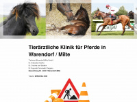 pferdepraxis-warendorf.de Webseite Vorschau