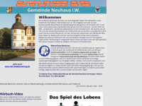 gemeinde-neuhaus.de Webseite Vorschau