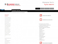 klempner-berlin-24.de Webseite Vorschau
