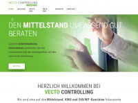 vecto-controlling.de Webseite Vorschau