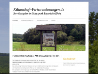 kilianshof-ferienwohnungen.de Webseite Vorschau