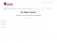 deutsche-tanzlehrerakademie.de Webseite Vorschau