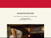 backbord.ch Webseite Vorschau