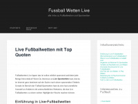 fussballwettenlive.com Webseite Vorschau