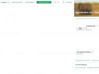 agrarjobs.ch Webseite Vorschau