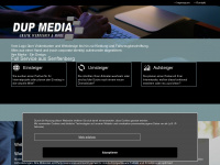 dup-media.de Webseite Vorschau