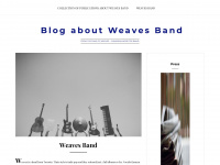 weavesband.com Webseite Vorschau