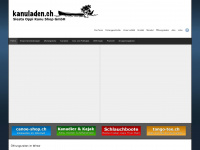 kanuladen.ch Webseite Vorschau