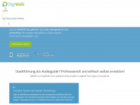 digiwalk.de Webseite Vorschau