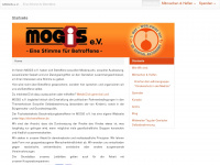 mogis.info Webseite Vorschau