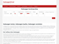 hubwagen24.net Webseite Vorschau