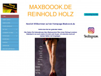 maxboook.de Webseite Vorschau