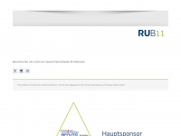 rub11.de Webseite Vorschau