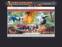 teams-schmieden.de Webseite Vorschau