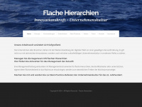 flache-hierarchien.de Webseite Vorschau
