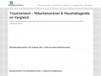 trocknerland.com Webseite Vorschau
