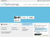 360gradzahnspange.de Webseite Vorschau