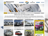 wohnmobile-united.de Webseite Vorschau