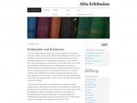 andreahartenfeller.wordpress.com Webseite Vorschau