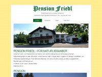pension-friedl.at Webseite Vorschau